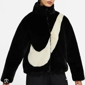 Nike Faux Fur Jacket